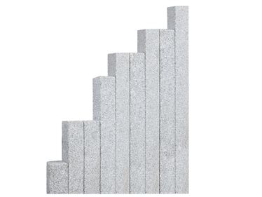 Palissadebanden Graniet Zilver Classico 12x12/Gratis plaat