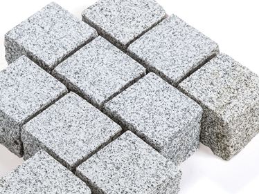 Granieten bestrating Silver Classico 16x16x16 cm