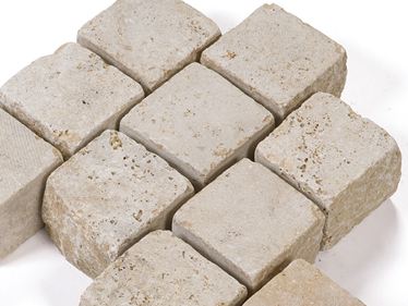 Travertin Medium 10x10x8 cm bestrating