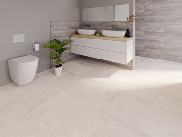 Urban Pearl badkamer in combinatie met Country Grey