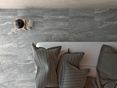 Nobel en modern: Dolomit Silver tegels Woonkamer met Dolomit Silver tegels van bovenaf