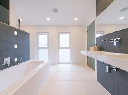 Badkamer met Miros tegels