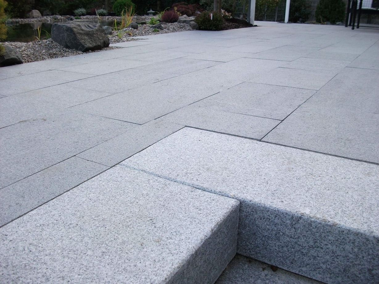 Modern graniet Mundo grijs terras